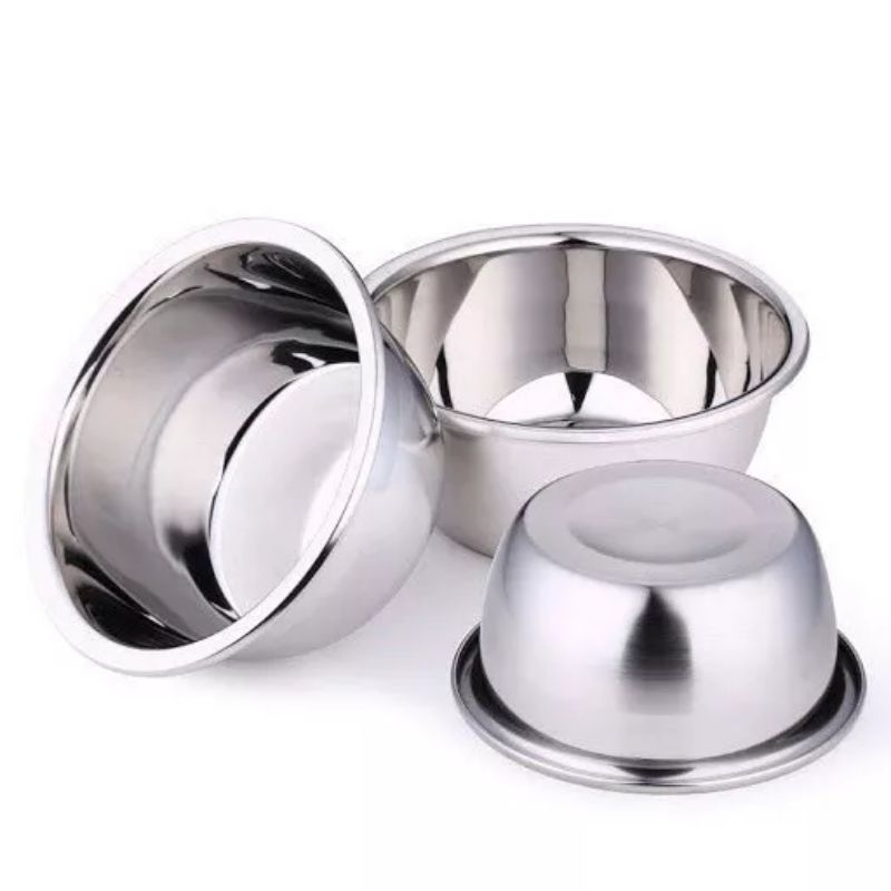 Chậu/ tô/thau sâu inox(304) siêu dày đa năng đủ size 18-20-22- 24-26-30-32-34-36cm | BigBuy360 - bigbuy360.vn