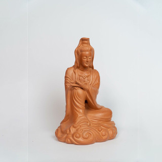 Tượng phật quan âm đất nung - ttt56