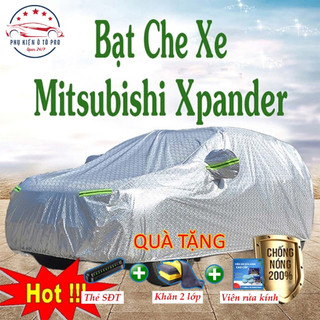 Bạt phủ xe ô tô mitsubishi xpander - bạt phủ ô tô 7 chỗ 3 lớp cao cấp chống mưa, chống nắng, chống cháy loại 1