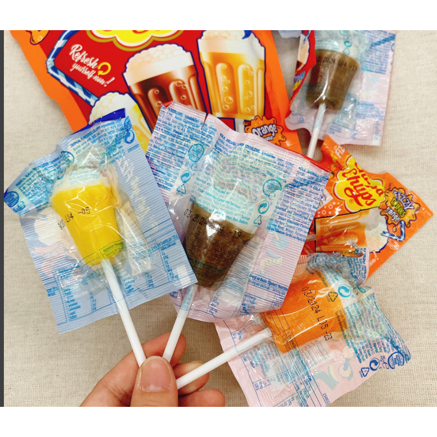 Kẹo Mút Chupa Chups Fizzy Drinks