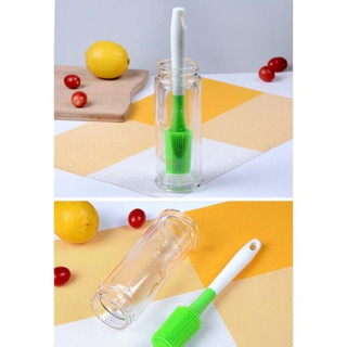 Cọ rửa cốc chén silicon dài 23cm siêu bền