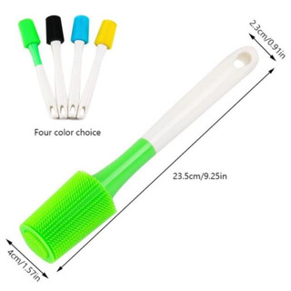 Cọ rửa cốc chén silicon dài 23cm siêu bền