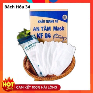 Combo 5 túi khẩu trang kf94 an tâm mask