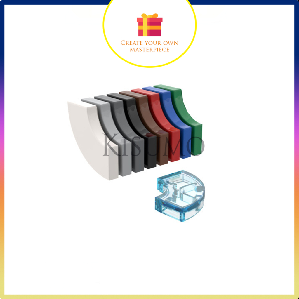 đồ chơi giáo dục lắp ráp logo moc combo 10 gach trơn cong 27925 k25