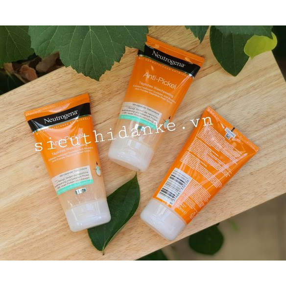 SỮA RỬA MẶT tẩy da chết hỗ trợ trị mụn NEUTROGENA Anti - Pickel
