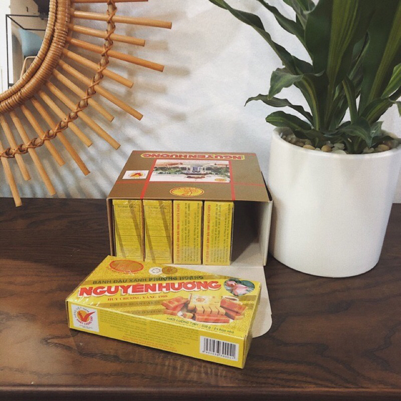 Combo 5 hộp bánh đậu xanh Nguyên Hương 320gram - Đặc sản Hải Dương