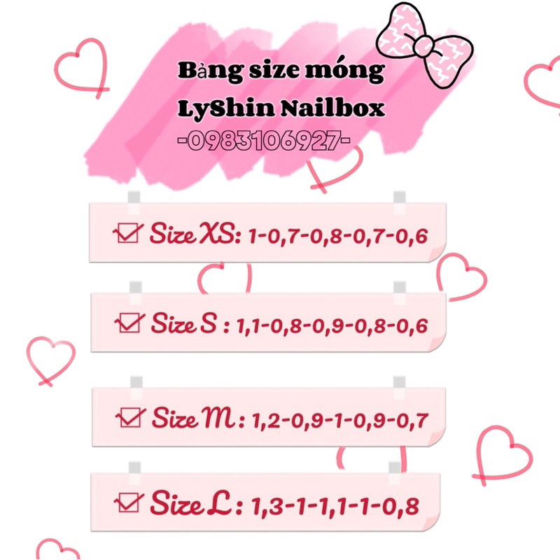 Nailbox thiết kế thương hiệu đính đá