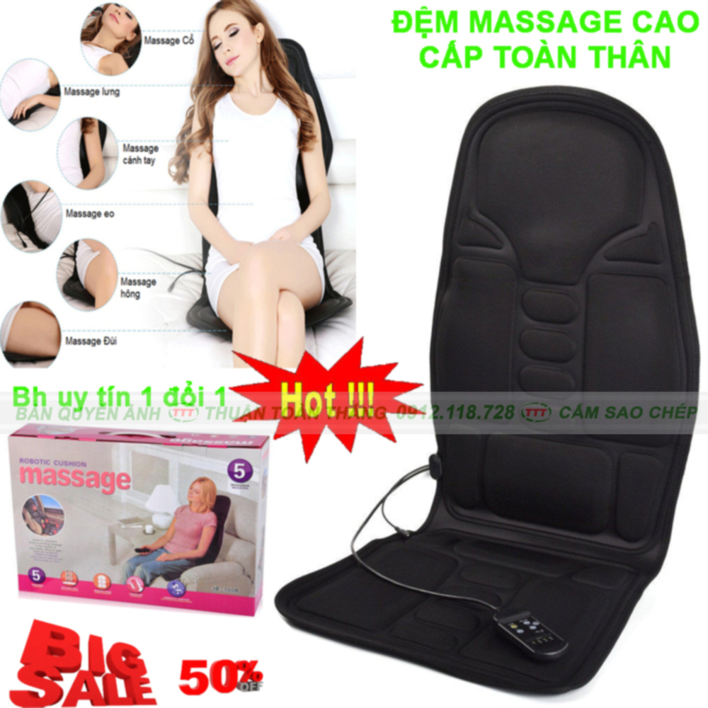 Đệm massage toàn thân để được trên xe ô tô