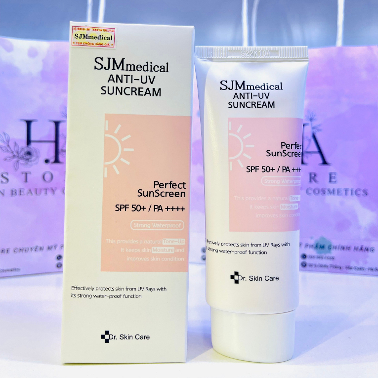 Kem Chống nắng SJM Medical Anti UV Perfect SunScreen SPF50++ 60ml