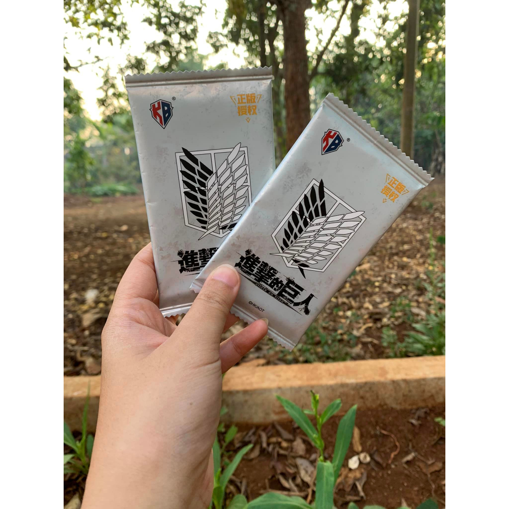 Thẻ Bay nhân phẩm Attack on Titan loại 10 | Baystore