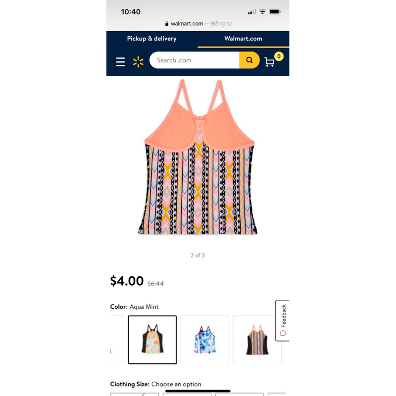 Combo 2 áo bơi xuất xịn cho bé gái