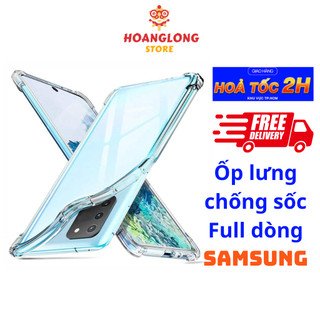 Ốp lưng Samsung Galaxy trong suốt chống sốc chống va đập cho A21s M31s M51 M31 M21 M11 A12 A02s A51 A71 A31 A11 5G