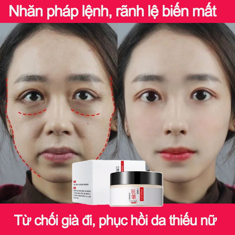 Kem dưỡng trắng da mặt Giảm nếp nhăn chống lão hoá dưỡng da phục hồi da tái tạo da săn chắc da chống chảy xệ
