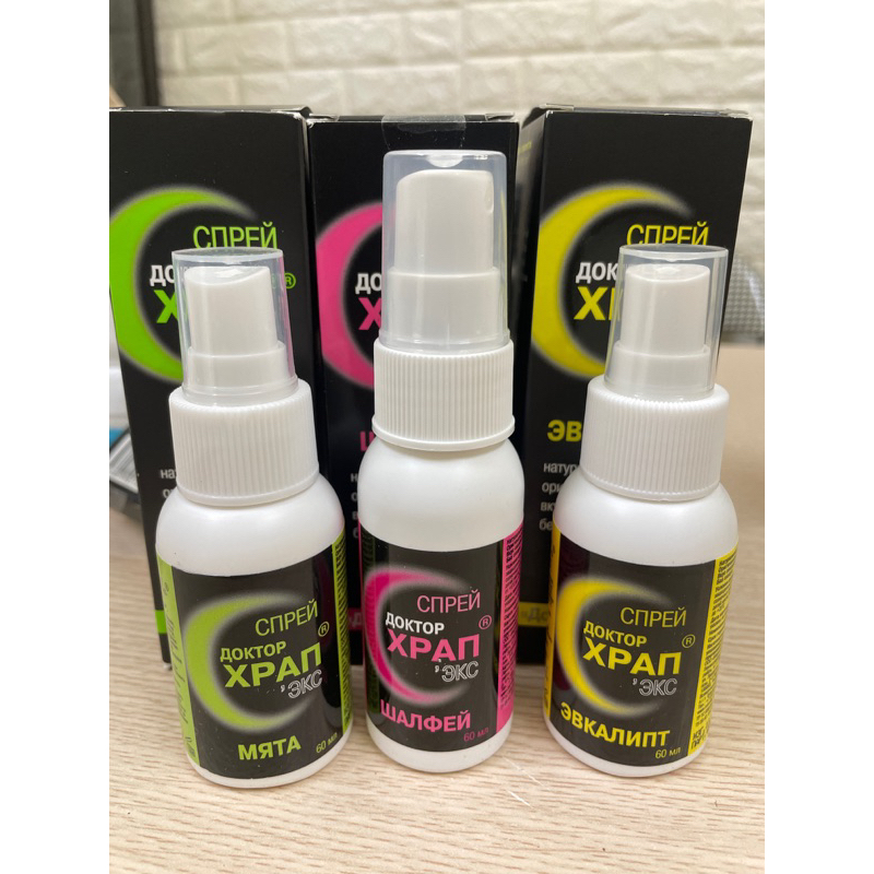Xịt chống ngáy ngủ nội địa của Nga 60ml