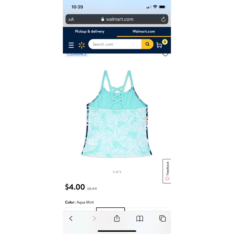 Combo 2 áo bơi xuất xịn cho bé gái