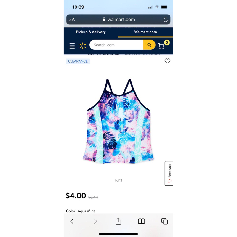 Combo 2 áo bơi xuất xịn cho bé gái