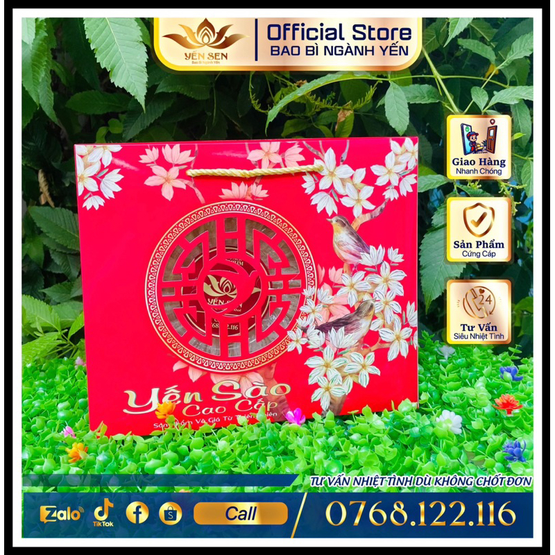 Túi đựng yến tổ sang trọng giá siêu rẻ