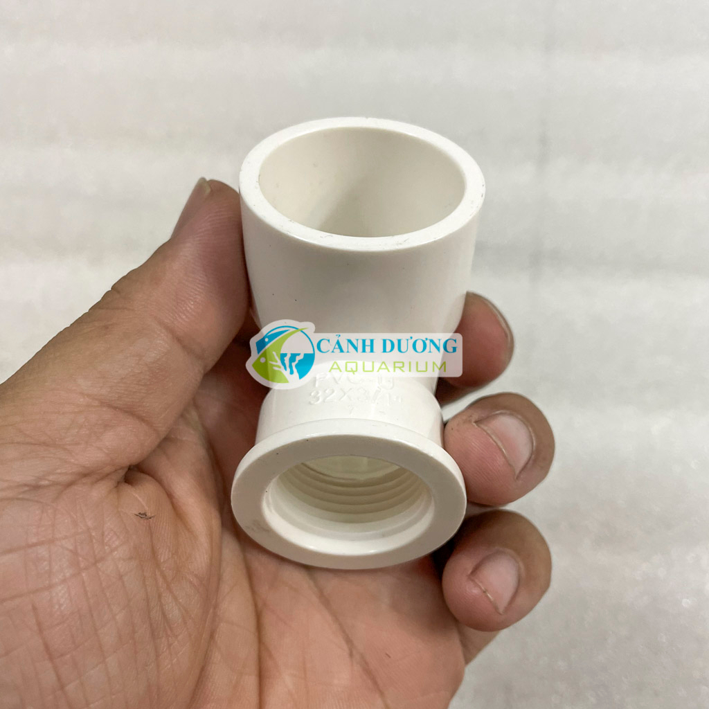 Co răng trong U-PVC Phi 32-25-20 chuyên dùng cho hồ cá
