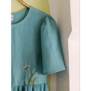 Váy linen thêu tay/ ens babydoll