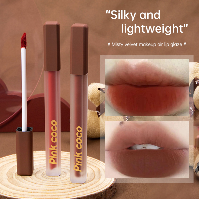 🎐Joliann🎐Son kem lì Pink Coco dưỡng ẩm chống nước chống khô môi