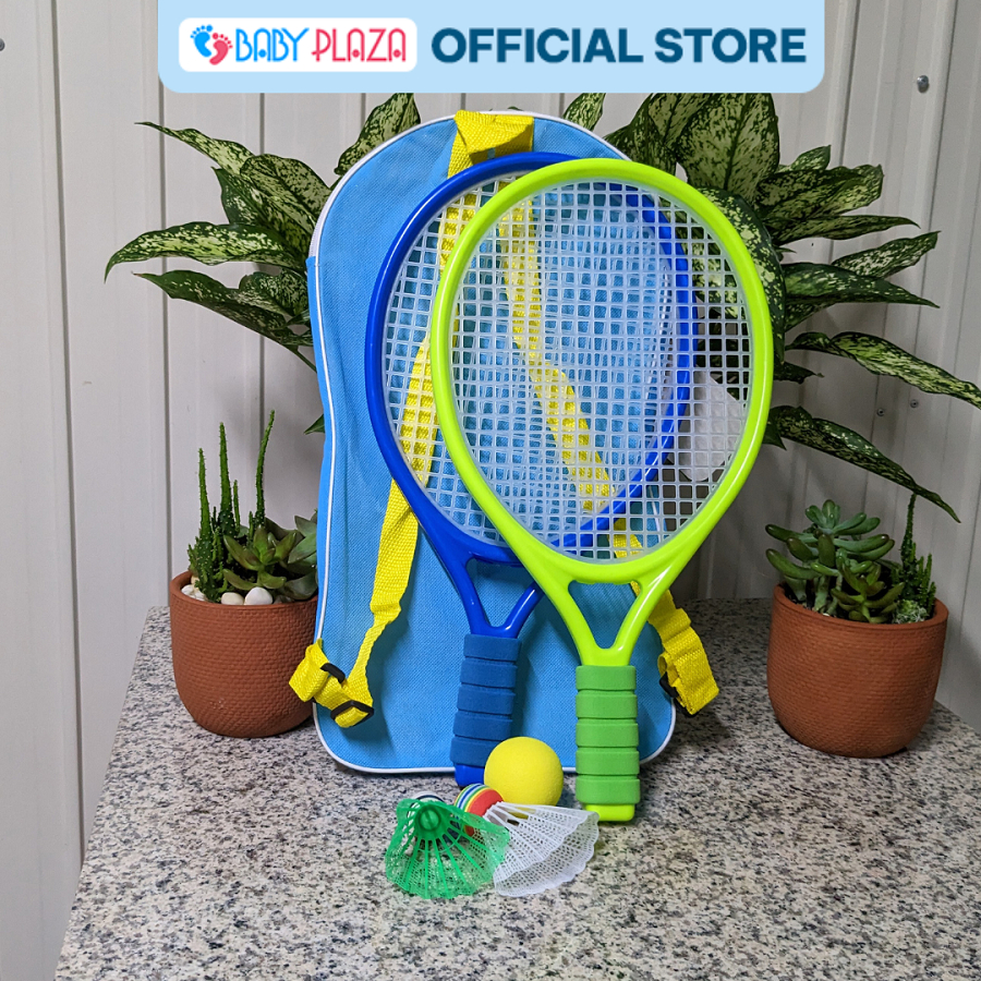 Bộ vợt tennis cầu lông cỡ nhỏ cho bé BABYPLAZA UL222580