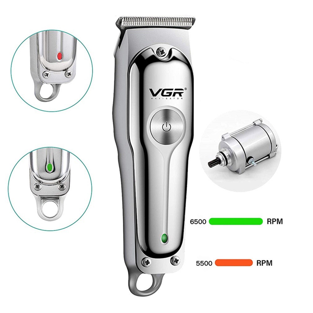 Tông Đơ , Máy Cắt Tóc Chuyên Nghiệp VGR 071 Phiên Bản Mới 2023