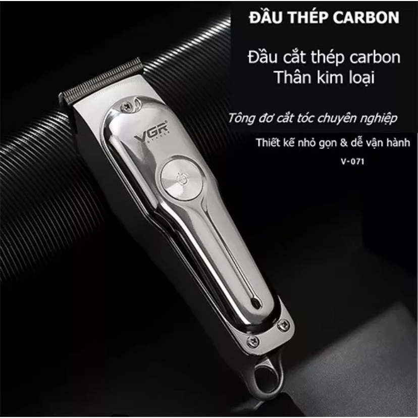 Tông Đơ , Máy Cắt Tóc Chuyên Nghiệp VGR 071 Phiên Bản Mới 2023