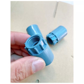 10 cái nối 21 ren trong 17mm pvc