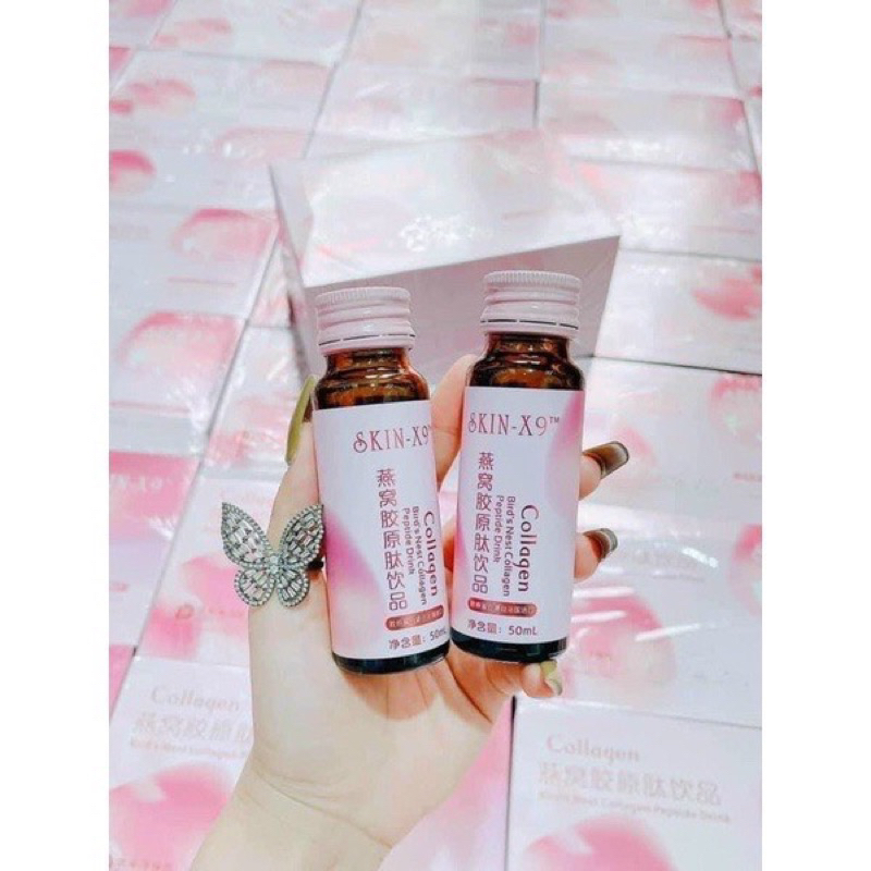 Nước Collagen Yến Hồng Skin X9