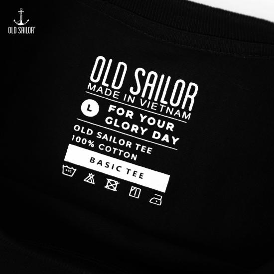 Áo Thun Unisex OLD SAILOR Thiết Kế Họa Tiết Form Rộng Tay Ngắn Big Size Upto 5XL - BST Mùa Hè 2023