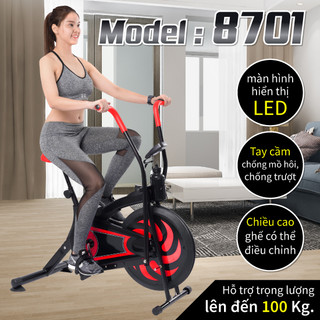 Office.gaming.chair19- Xe đạp tập thể dục mẫu 8701 Đỏ kết hợp tay chân 2023 Siêu Rẻ