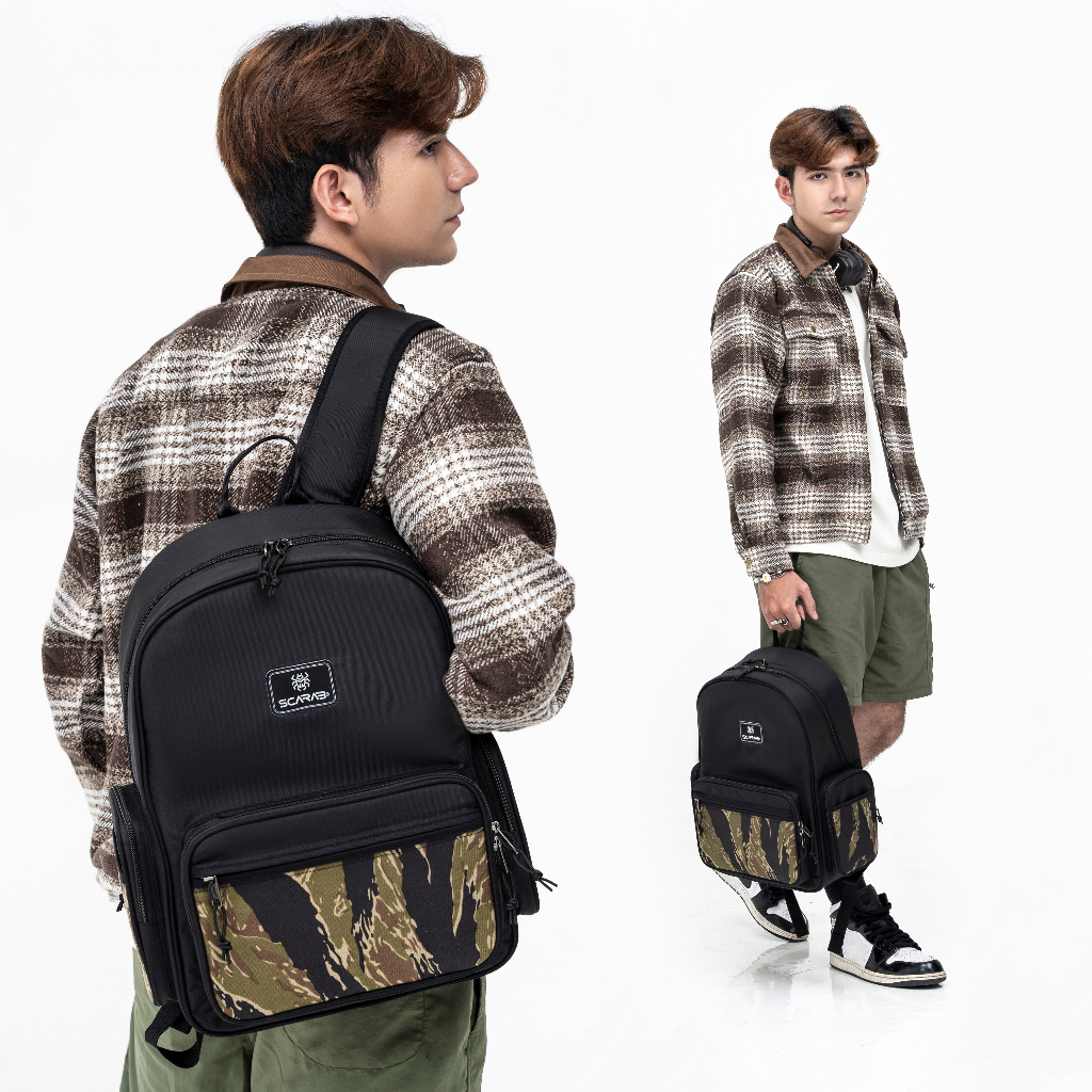 Scarab Estate Backpack Unisex - Balo Đi Học Thời Trang, Đựng Vừa Laptop 15,6inch