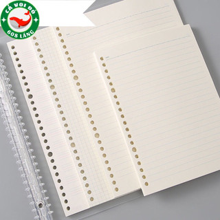 Ruột sổ còng giấy refill 20 26 30 lỗ A5 B5 A4 sổ planner bullet journal