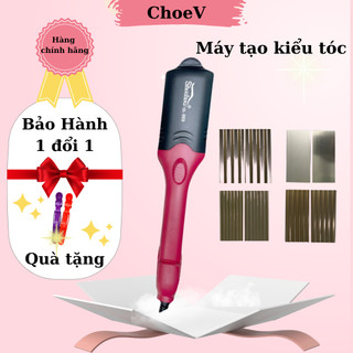 Máy bấm tóc, Kẹp tóc thay lưỡi SH989 Chỉnh nhiệt cao cấp ( Tặng kèm kẹp vịt chia tóc)