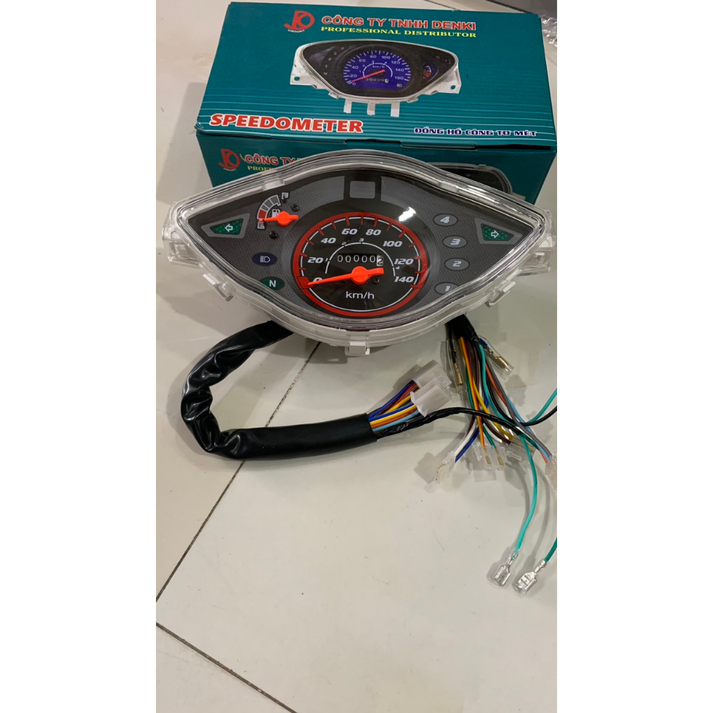 Đồng hồ công tơ mét dùng cho xe RS 100, WaS100, Wave A 100