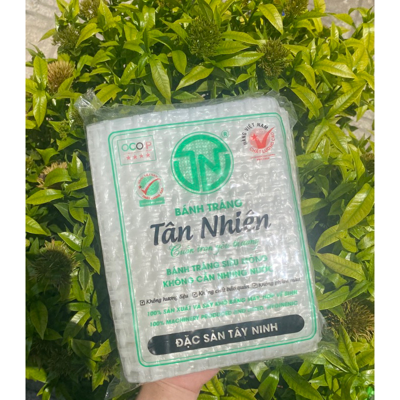 Combo 15 bịch bánh tráng siêu mỏng Tân Nhiên -- Đặc sản Tây Ninh