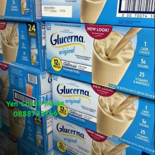 Sữa nước cho người tiểu đường Glucerna 237ml x 24 chai