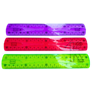 Thước dẻo aihao 20cm no.200 nhiều màu - vpp happy kids