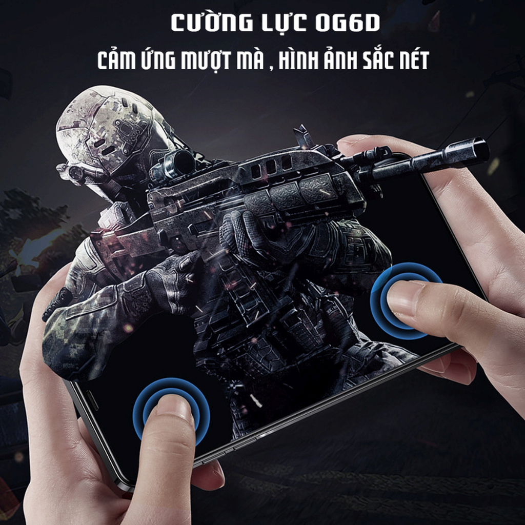 Kính cường lực iphone OG6D con voi 6/6plus/6s/6splus/7/7plus/8/8plus/x/xs/11/12/13/14/pro/max/promax - Orio