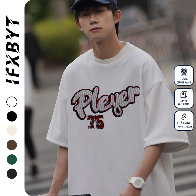 Áo thun unisex IFXBYT Y0186 100% cotton thời trang bigsize