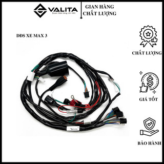✅ bộ dây điện sườn cho xe max 3