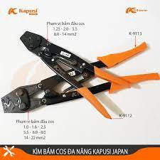 Kìm bấm đầu cos kapusi l16 - l22. hàng nhật cao cấp