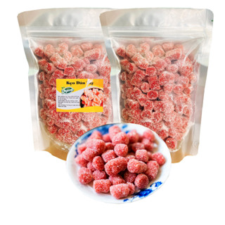 Kẹo Dâu Tây, Mứt Dâu Tây Đà Lạt túi  500g MTFood