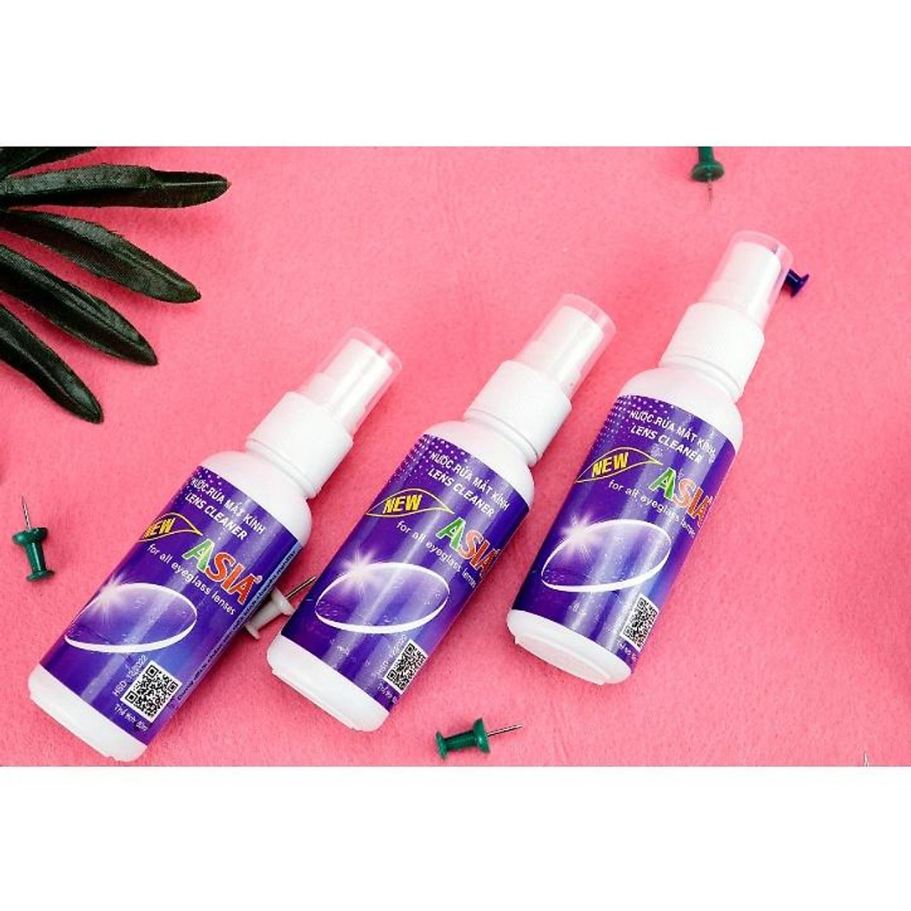 Nước lau mắt kính Lunet - rửa kính mắt chuyên dụng dạng xịt