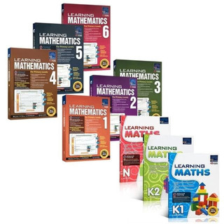 Sách - Learning Mathematics 9 cuốn nhập màu