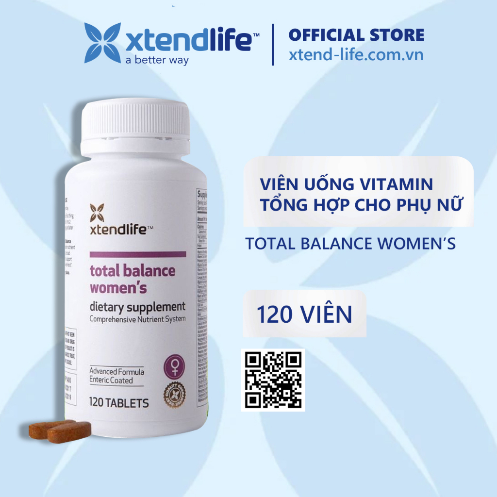 Viên Uống Vitamin Tổng Hợp Cho Phụ Nữ Xtend-Life Total Balance Women’s
