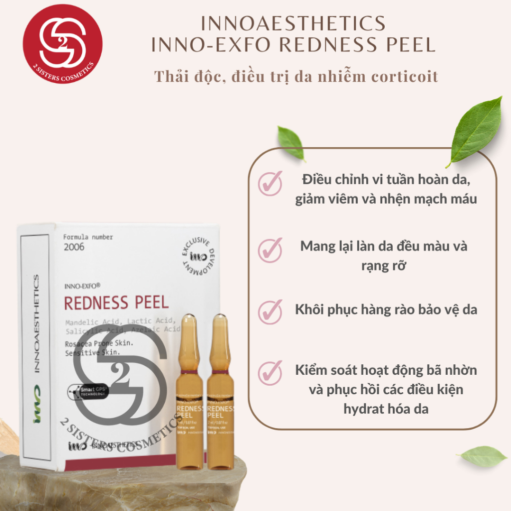 Hoạt Chất Peel Da Nhạy Cảm Redness Peel Innoaesthetics