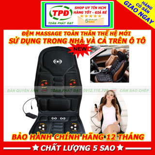 Đệm massage toàn thân giảm mệt stress mệt mõi để được trên xe ô tô