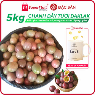 5kg Chanh dây tươi, chanh leo hái tại vườn Buôn Hồ, Daklak, hàng tuyển chọn