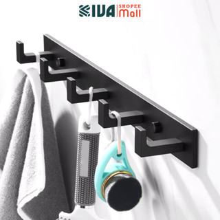 Móc Dán Tường Treo Đồ Chịu Lực Siêu Dính KIVA, Chất Liệu Nhôm Hàng Không, Lắp Đặt Không Cần Khoan, Sử Dụng Đa Năng.